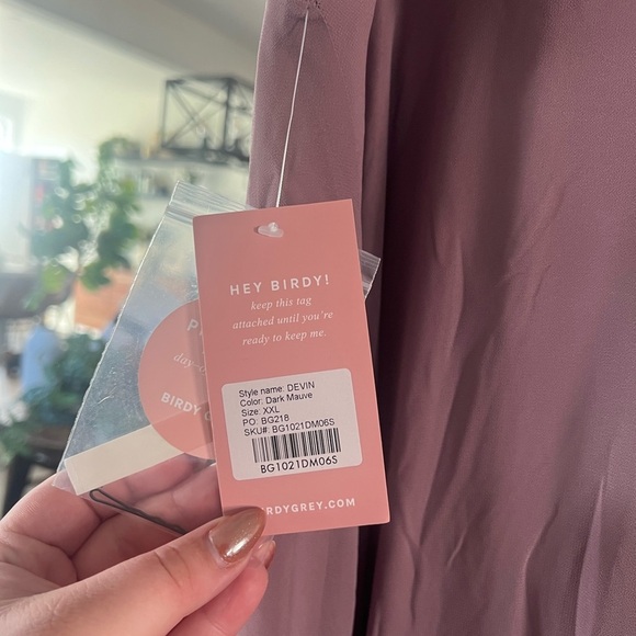 XXL Birdy Grey dress - Picture 7 of 8